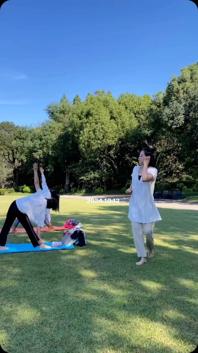 パークヨガへのご参加、
ありがとうございました🧘‍♀️
.
#平和台公園 
#宮崎県
#宮崎市
#miyazaki
#ヨガ　#外ヨガ
#森ヨガ　#宮崎観光
#森林浴　#yoga